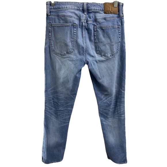 American Eagle Outfitters AirFlex+ Men's Denim Blue Jeans Stretch Size 32x30 - Picture 3 of 10